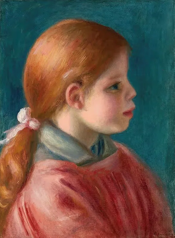 Tête de jeune fille — Pierre-Auguste Renoir