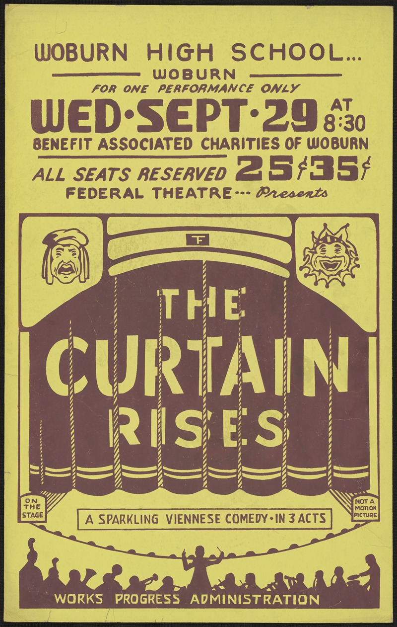 The Curtain Rises by Аноним, 1934-1943 — digital art print download