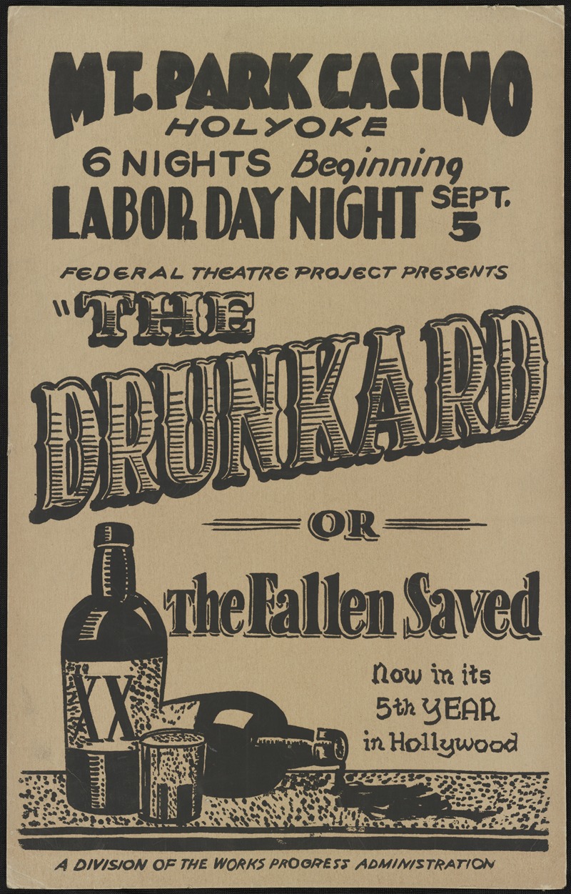 The Drunkard or The Fallen Saved by Аноним, 1934-1943 — digital art print download