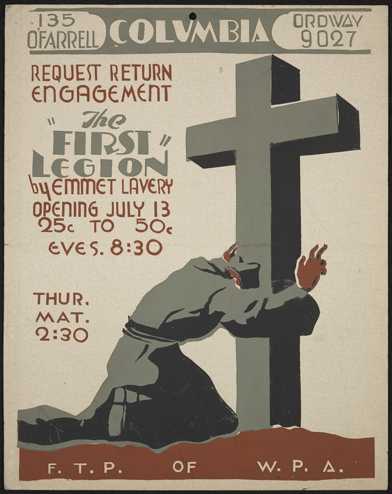 The First Legion by Аноним, 1934-1943 — digital art print download