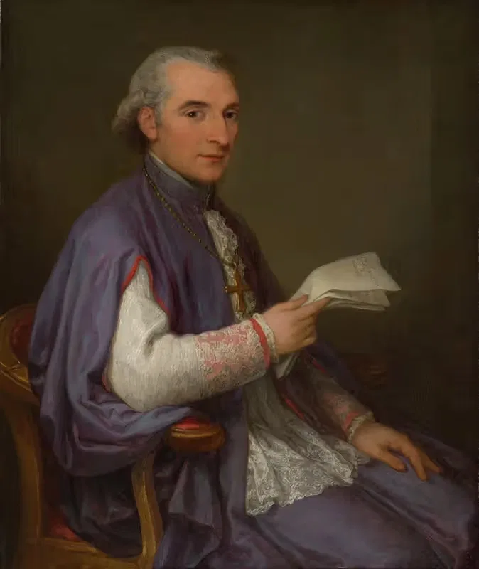 Monsignor Giuseppe Spina (1756–1828) — Angelica Kauffmann