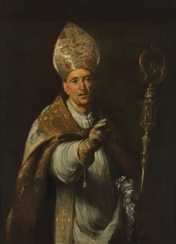 St. Gerardo Sagredo, Bishop of Csanád — Bernardo Strozzi