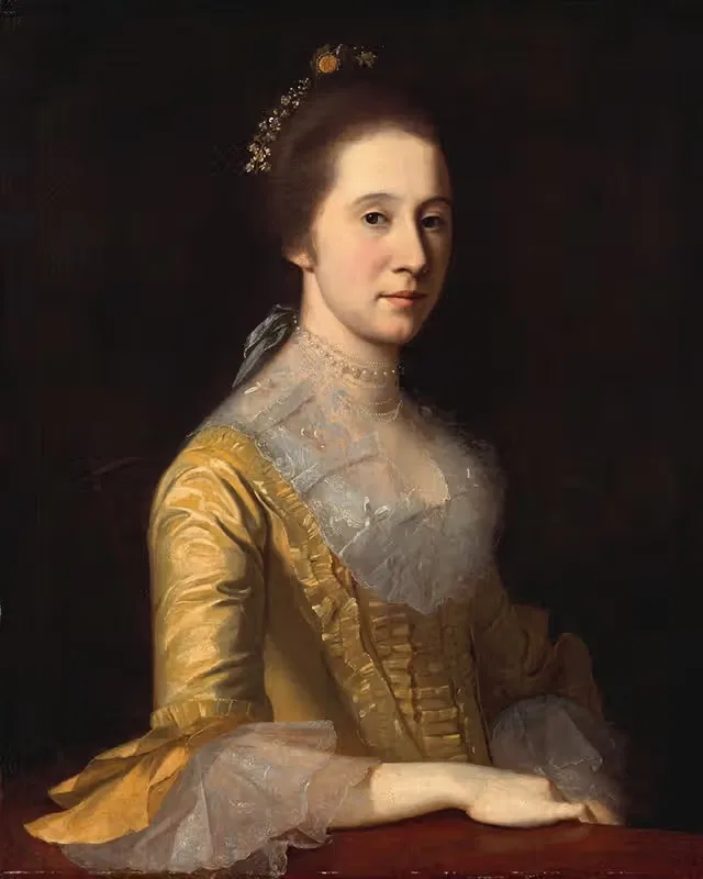 Margaret Strachan (Mrs. Thomas Harwood) — Charles Willson Peale