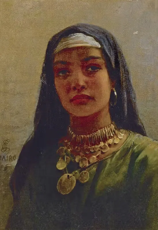 Египетская красота by Эдвин Лонг, 1875 — digital art print download
