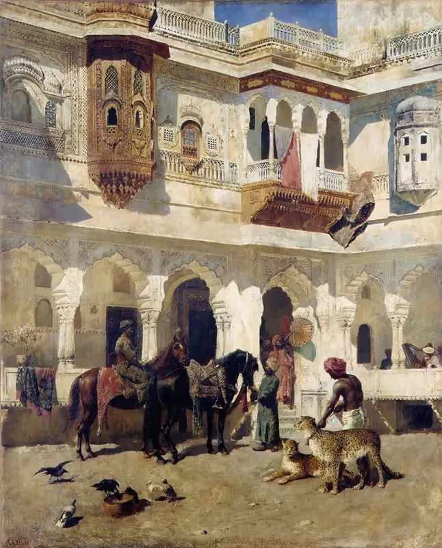 The Rajah Starting on a Hunt — Edwin Lord Weeks