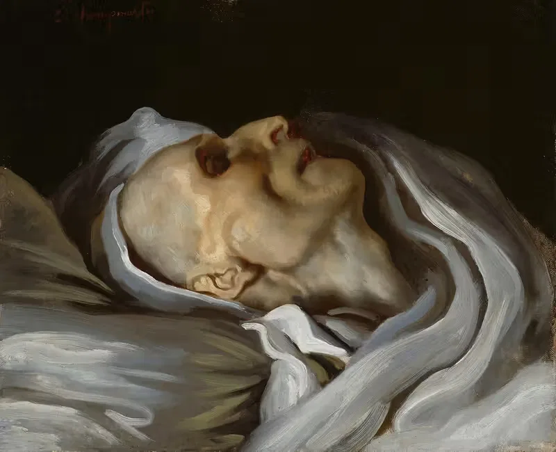 Тьерри Жерико на смертном одре by Эмиль Шампмарти, 1824 — digital art print download