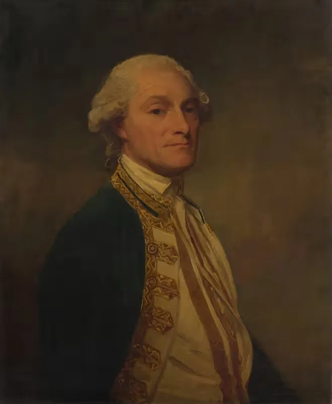Admiral Sir Chaloner Ogle — George Romney