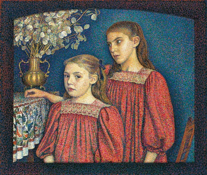 The Two Sisters or The Serruys Sisters — Georges Lemmen
