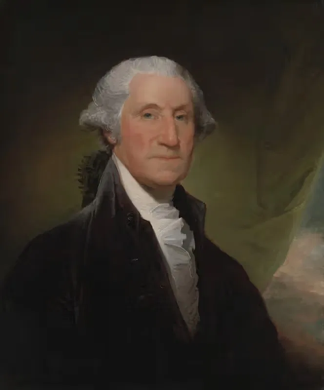 George Washington by Gilbert Stuart, 1795 — digital art print download