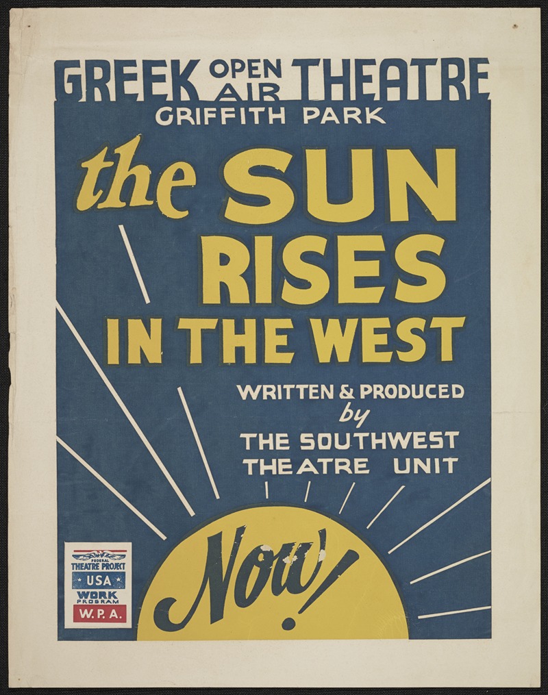 The Sun Rises in the West by Аноним, 1934-1943 — digital art print download