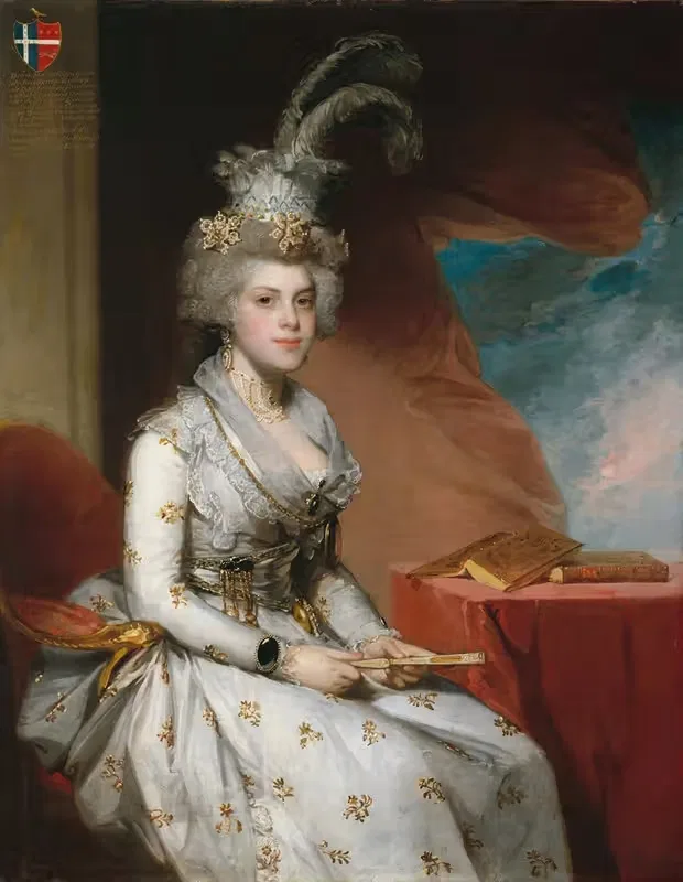Матильда Стотон де Жоден by Гилберт Стюарт, 1794 — digital art print download