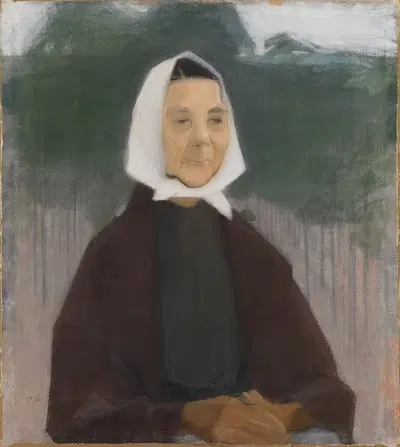 Granny by Helene Schjerfbeck, 1907 — digital art print download