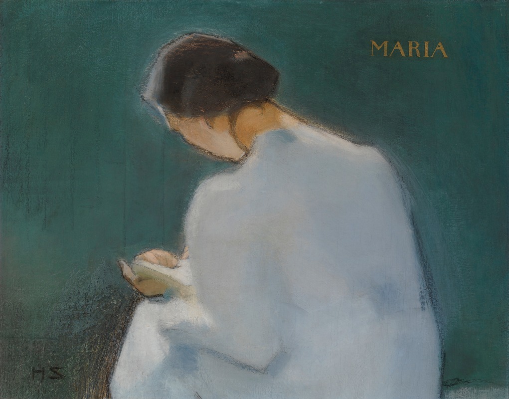 Мария by Хелена Шьерфбек, 1909 — digital art print download
