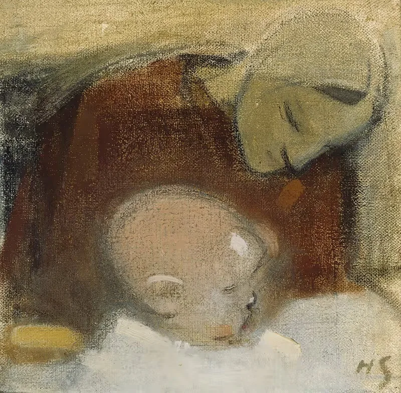 Мать и дитя by Хелена Шьерфбек, 1917 — digital art print download