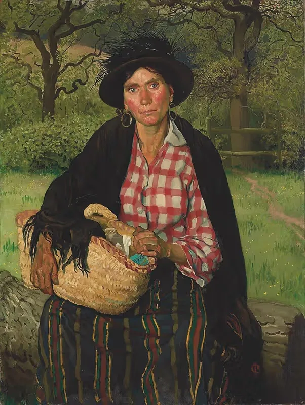 Зилла Ли, уличная торговка by Изабель Кодрингтон — digital art print download