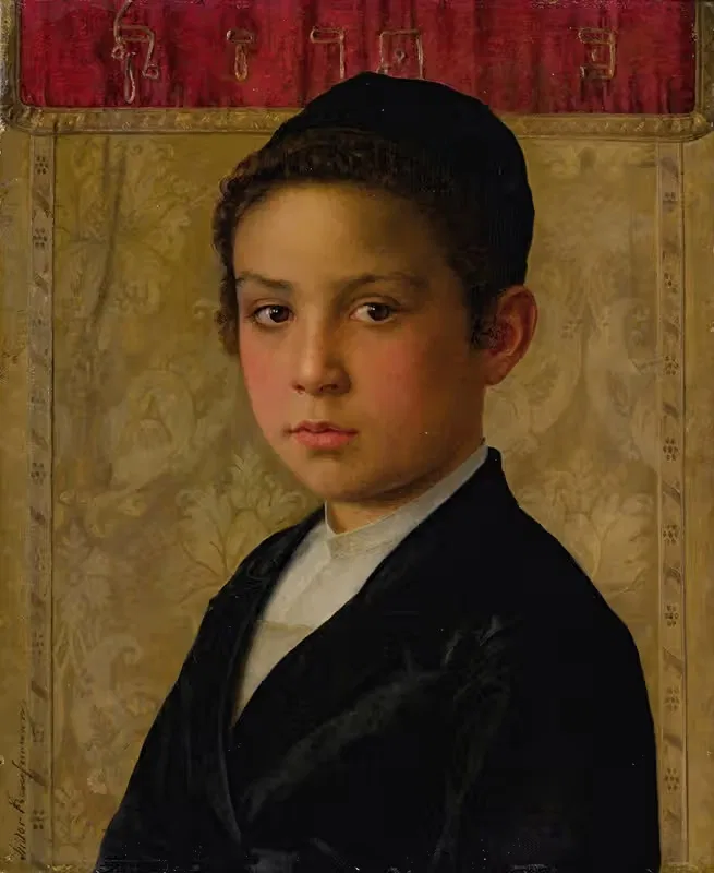 Portrait of a boy — Isidor Kaufmann