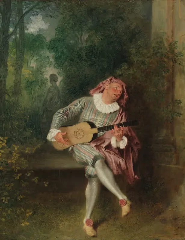Меццетин by Жан-Антуан Ватто — digital art print download