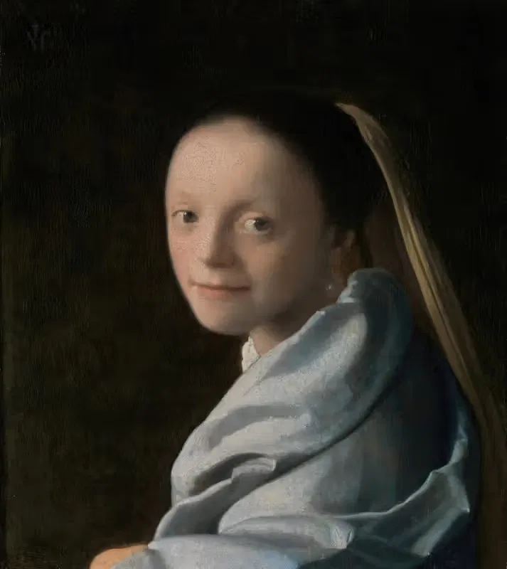 Study of a Young Woman — Johannes Vermeer