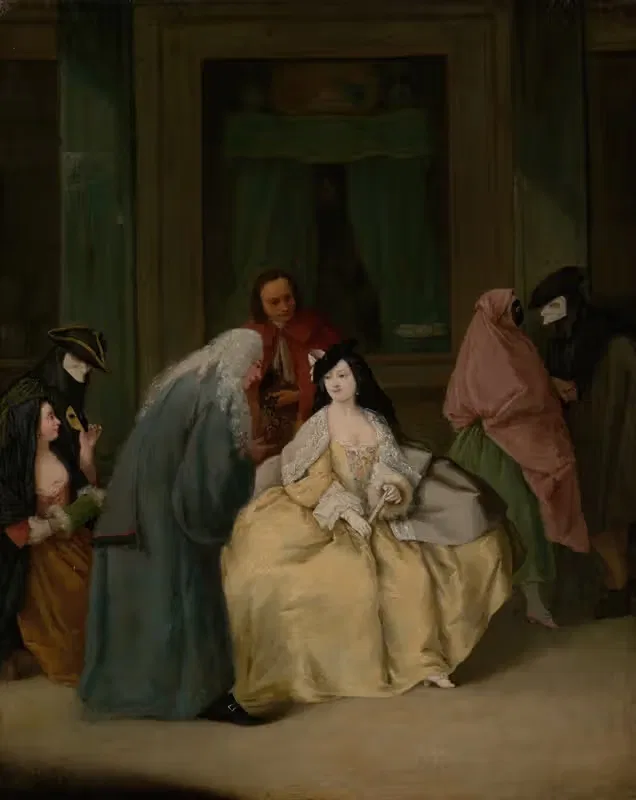 Встреча by Пьетро Лонги, 1746 — digital art print download