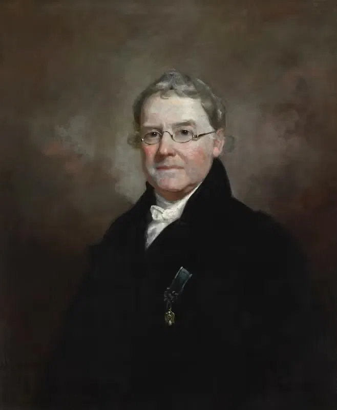 Portrait of Dr. James E. B. Finley — Samuel Finley Breese Morse