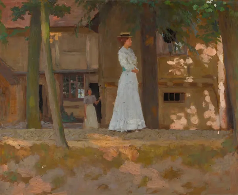 Променад by Уильям Генри Маргетсон, 1895 — digital art print download