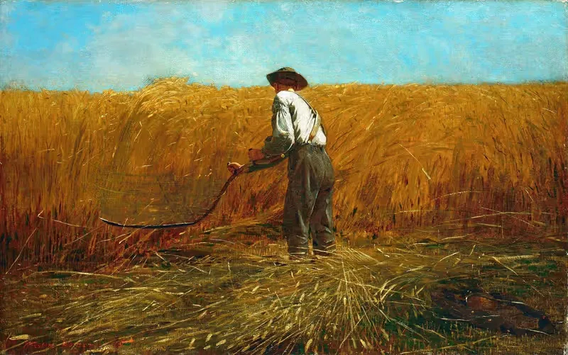 The Veteran in a New Field — Winslow Homer