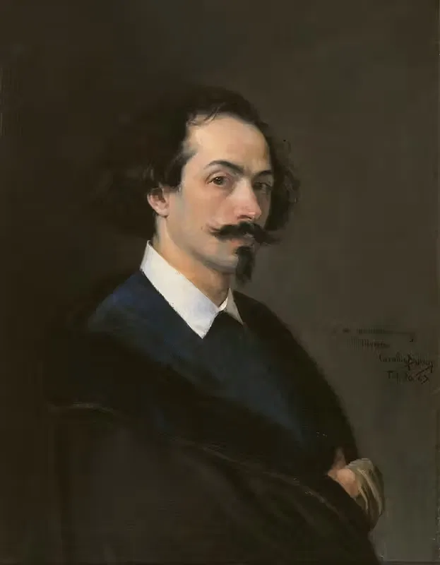 Painter Matías Moreno by Carolus-Duran, 1867 — digital art print download