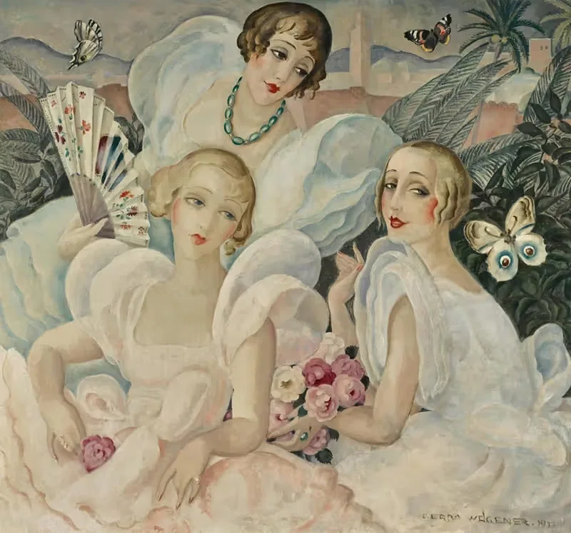 Фатальные женщины by Герда Вегенер, 1933 — digital art print download