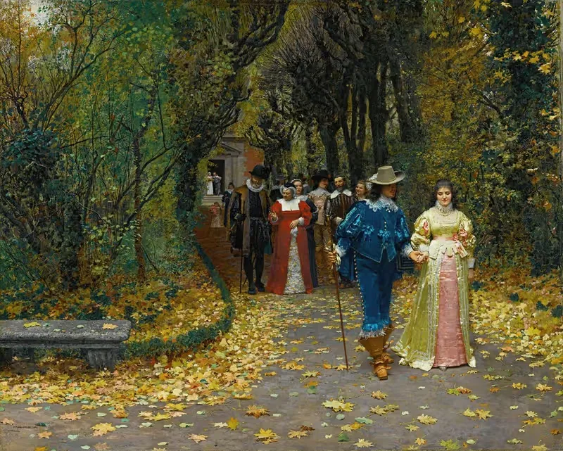 Женихи by Мари-Франсуа Фирмин-Жирар, 1874 — digital art print download