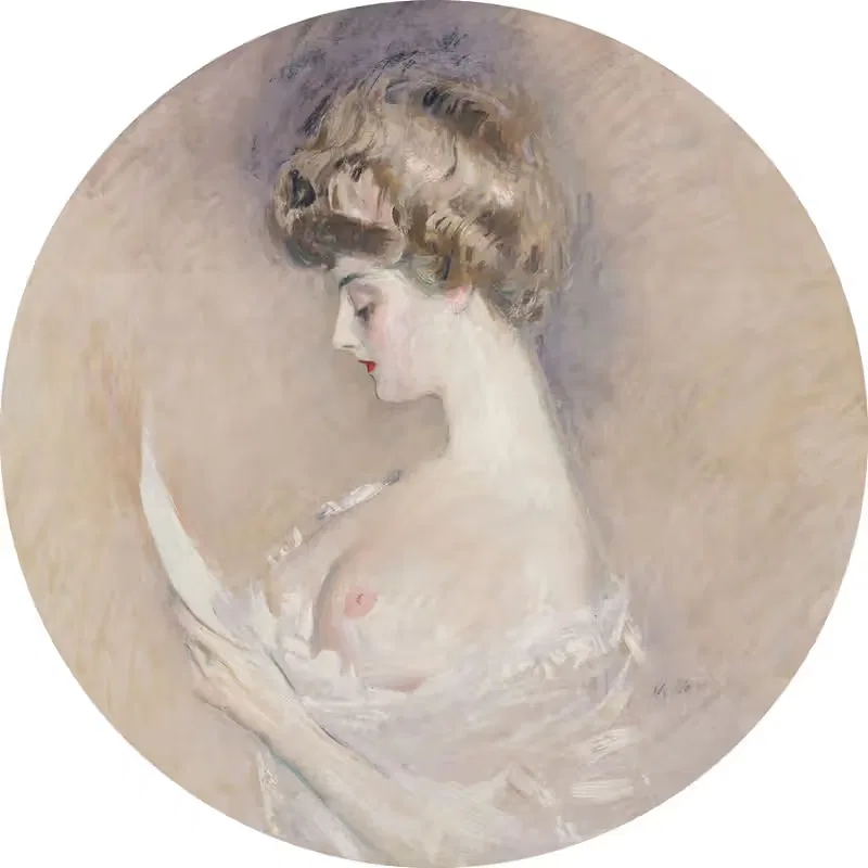 Portrait de Marthe Letellier, née Fourton — Paul César Helleu