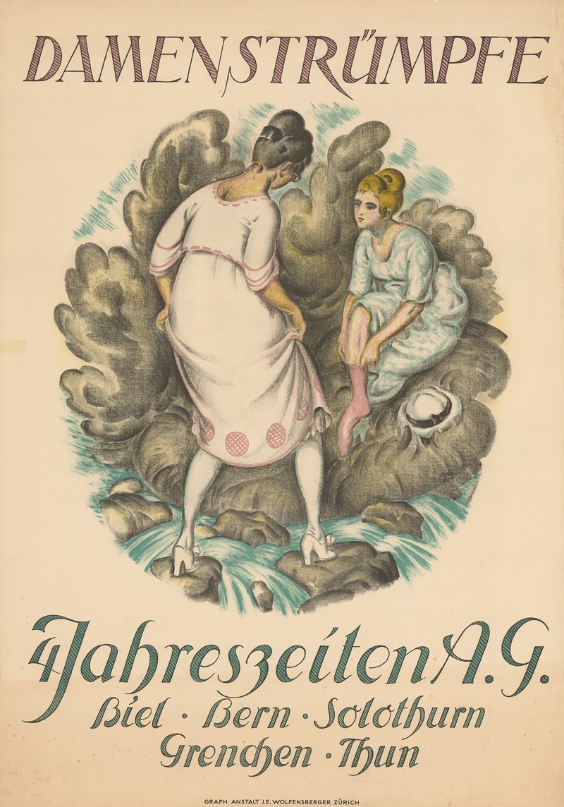 Damenstrümpfe – 4 Jahreszeiten A.G. — Burkhard Mangold