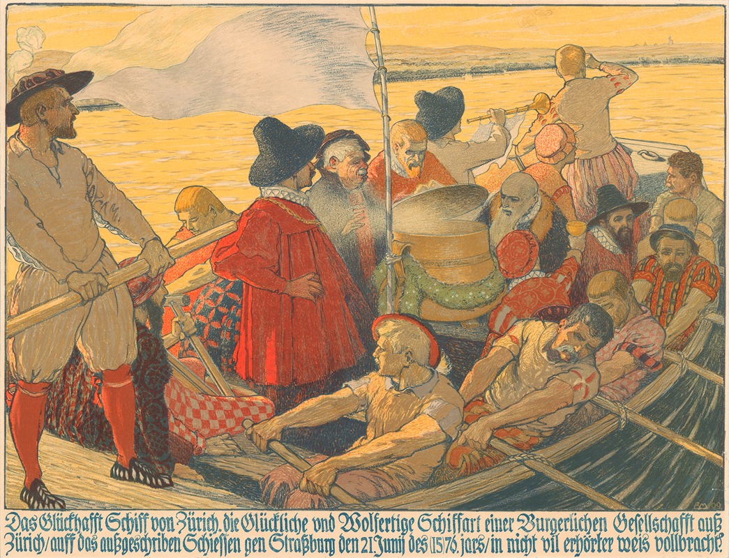 Das Glückhafft Schiff von Zürich — Burkhard Mangold