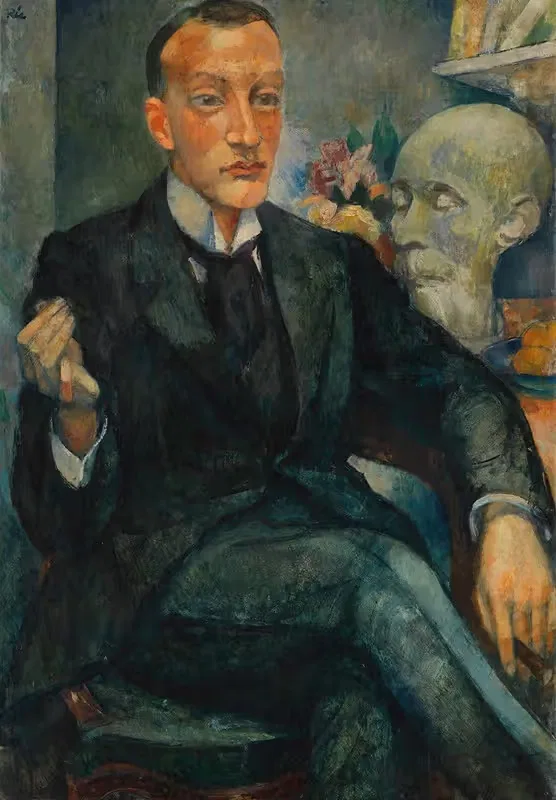 Bildnis Dr. Malte Wagner by Anita Rée, 1920 — digital art print download