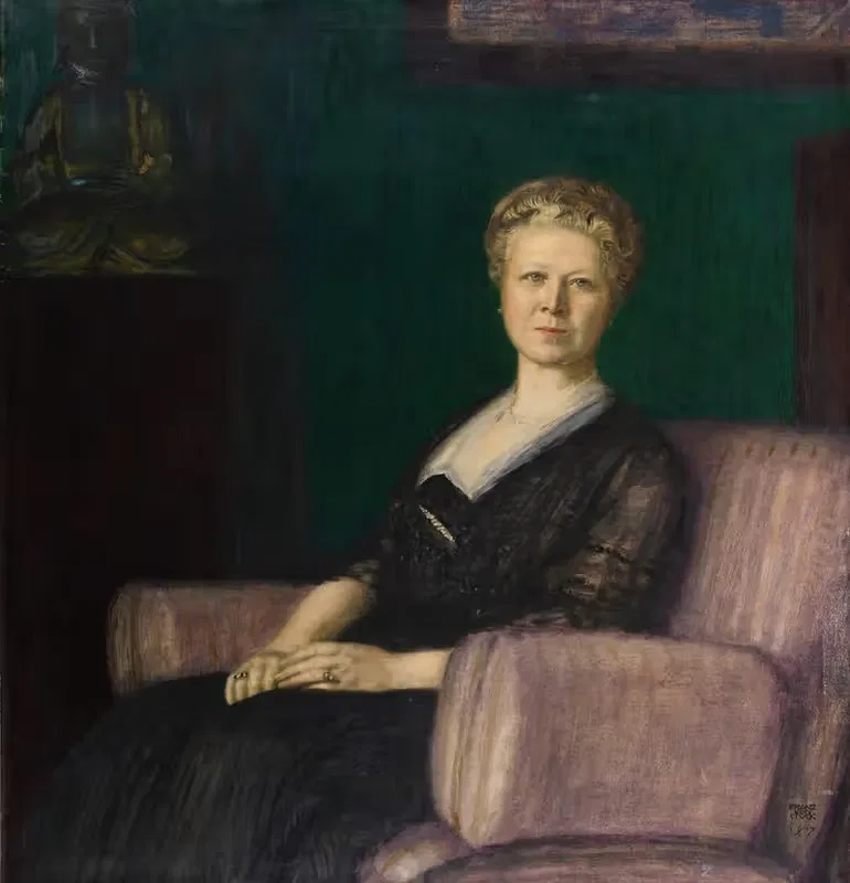 Porträt Luise Bestehorn — Franz von Stuck