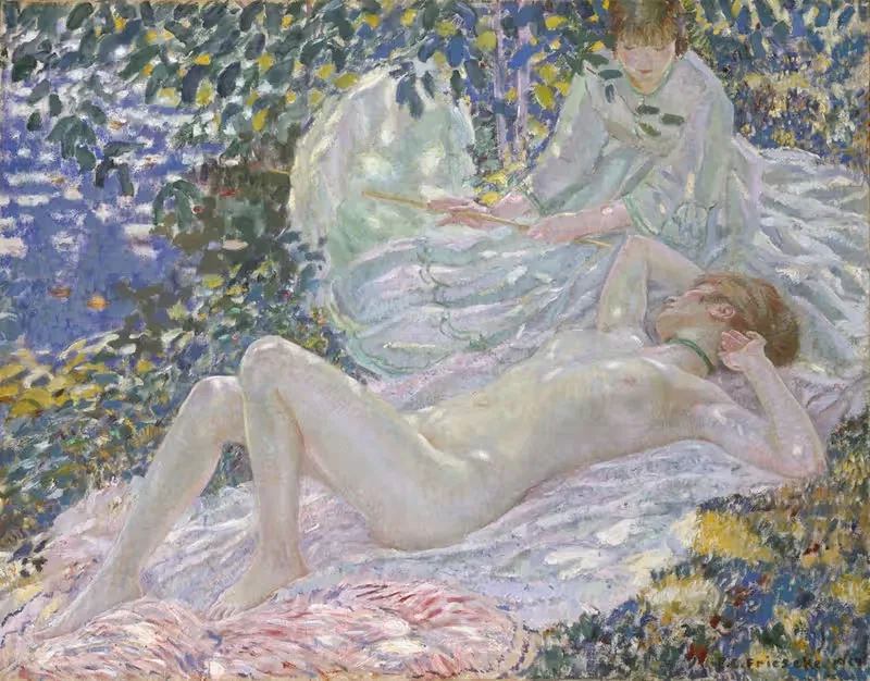 Лето by Фредерик Карл Фризеке, 1914 — digital art print download