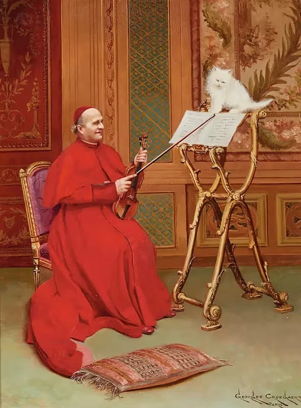The Favorite by Georges Croegaert — digital art print download