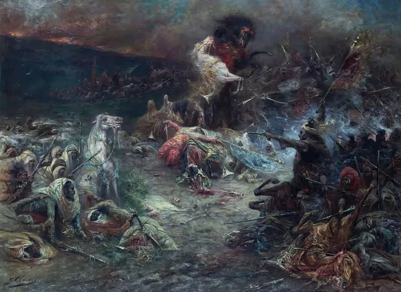 Убийство by Жорж Жюль Виктор Клерен, 1890 — digital art print download