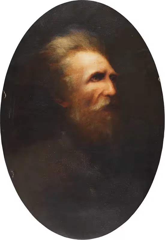 Автопортрет by Карл Вильгельм Диффенбах, 1912 — digital art print download