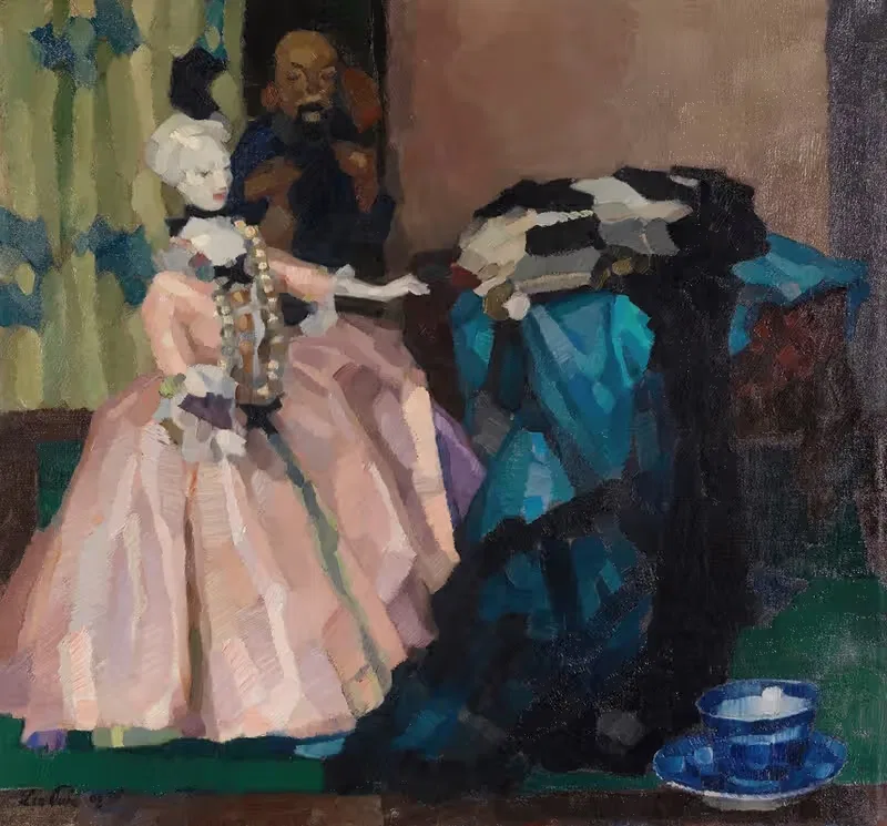 Белая кукла by Лео Путц, 1908 — digital art print download