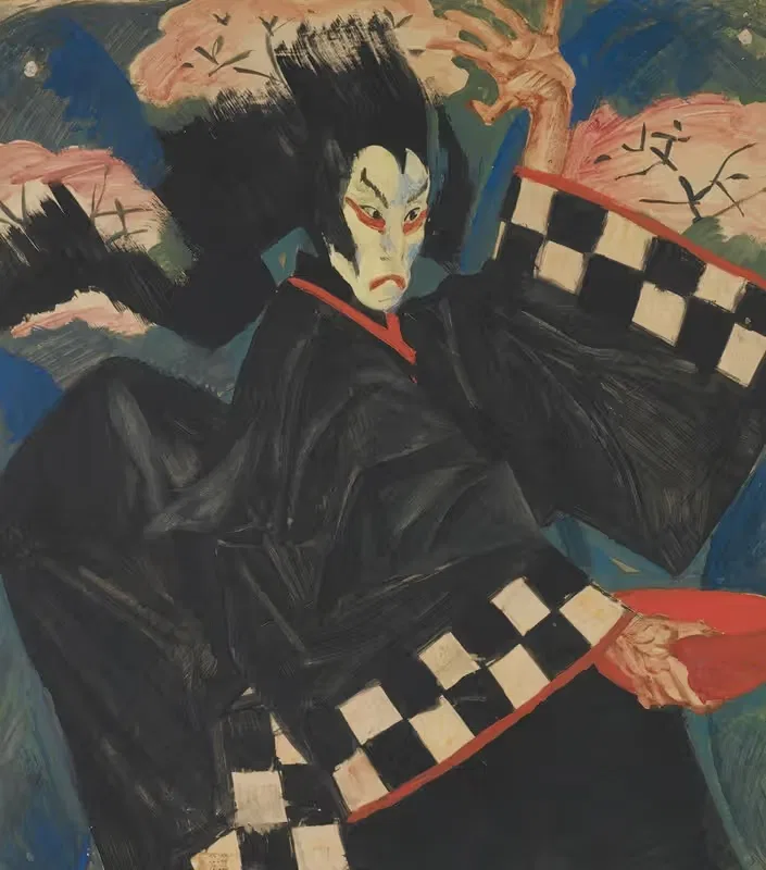 Portrait Of Usaemon — Alexandre Jacovleff
