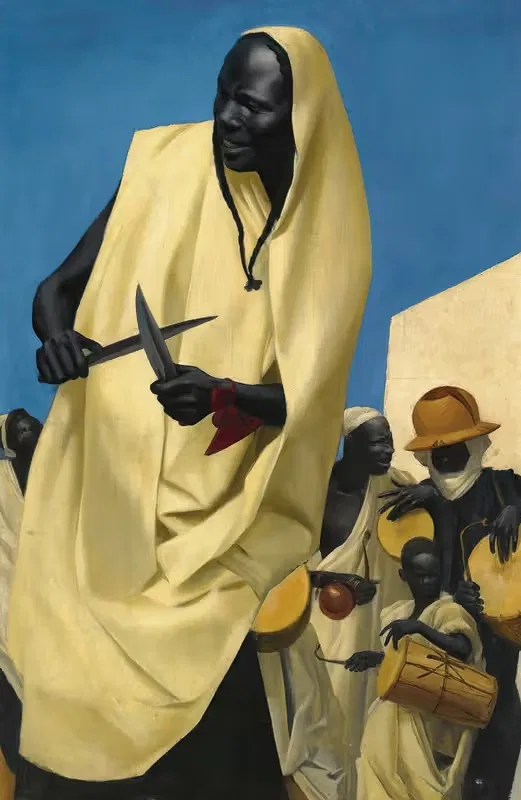 The Kuli-Kuta Dance, Niamey — Alexandre Jacovleff