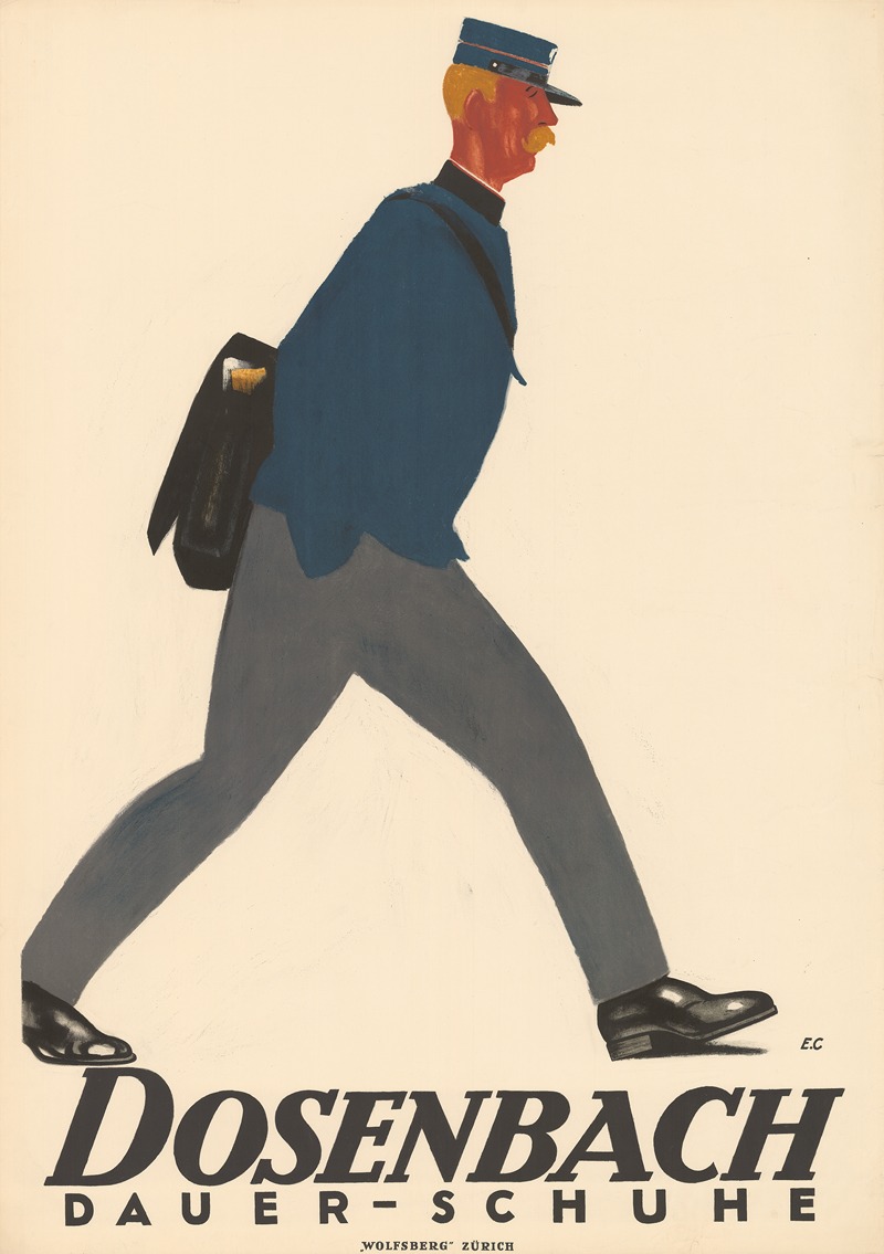 Dosenbach – Dauer-Schuhe by Emil Cardinaux, 1927 — digital art print download