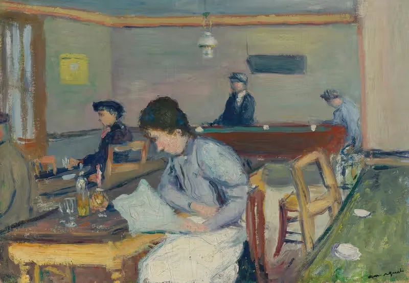 Café De Village by Albert Marquet — digital art print download