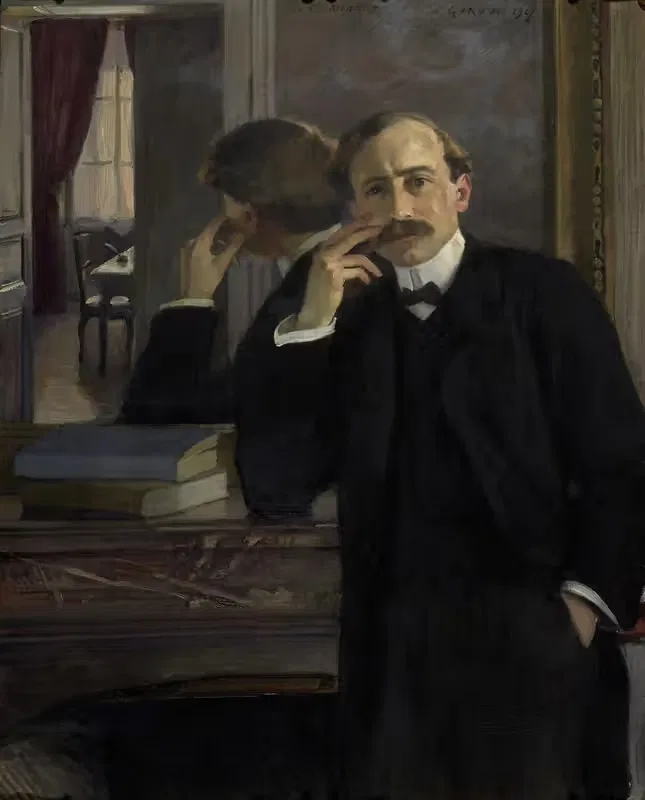Портрет Филиппа Моньера (1864-1911) — Шарль Жирон