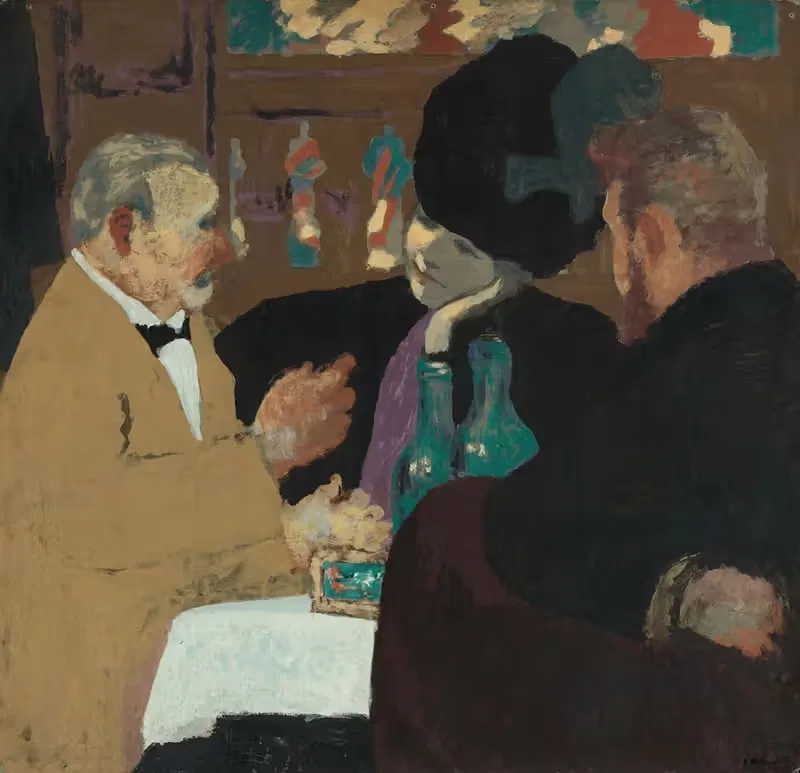 La Partie De Plaisir by Édouard Vuillard — digital art print download