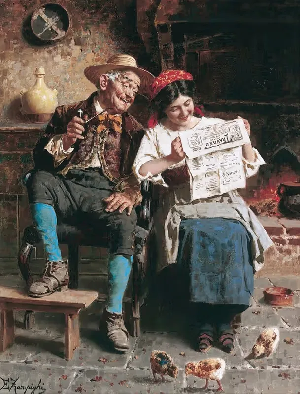 Good Tidings by Eugenio Zampighi — digital art print download