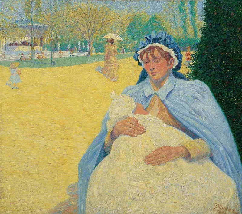 Le Renouveau by George Morren, 1892 — digital art print download
