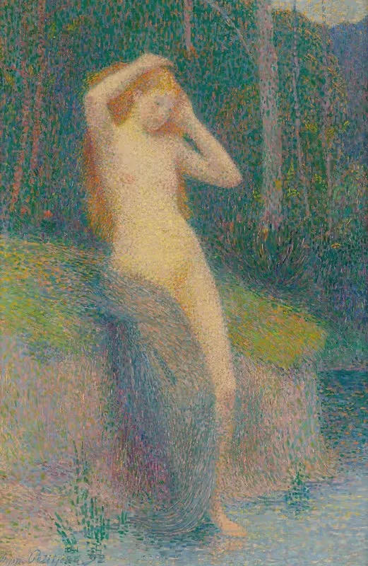 Ню в пейзаже by Ипполит Петижан, 1892 — digital art print download