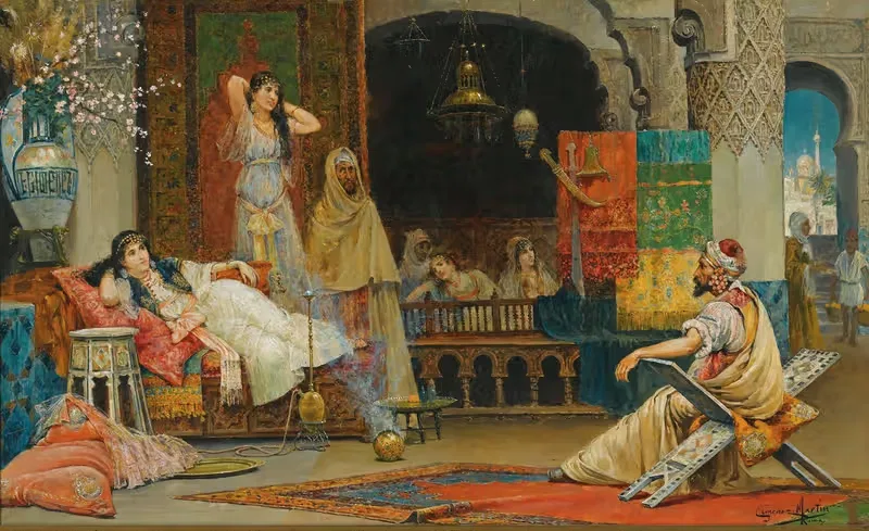 В гареме by Хуан Хименес Мартин — digital art print download