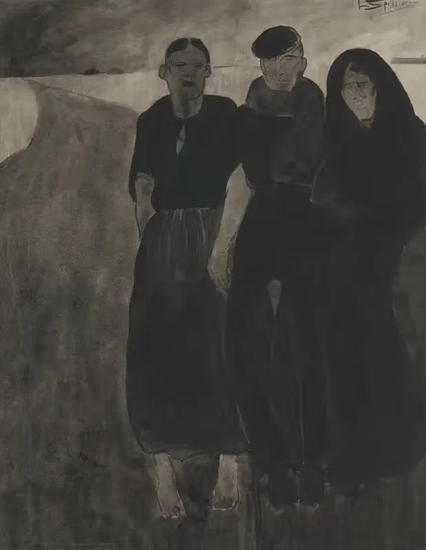Fishermen And Women — Léon Spilliaert